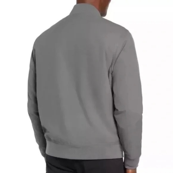 Banana Republic Men’s Bomber Jacket, Gray, Large NWT - Picture 2 of 16